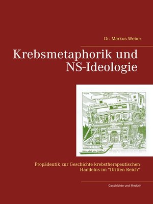 cover image of Krebsmetaphorik und NS-Ideologie